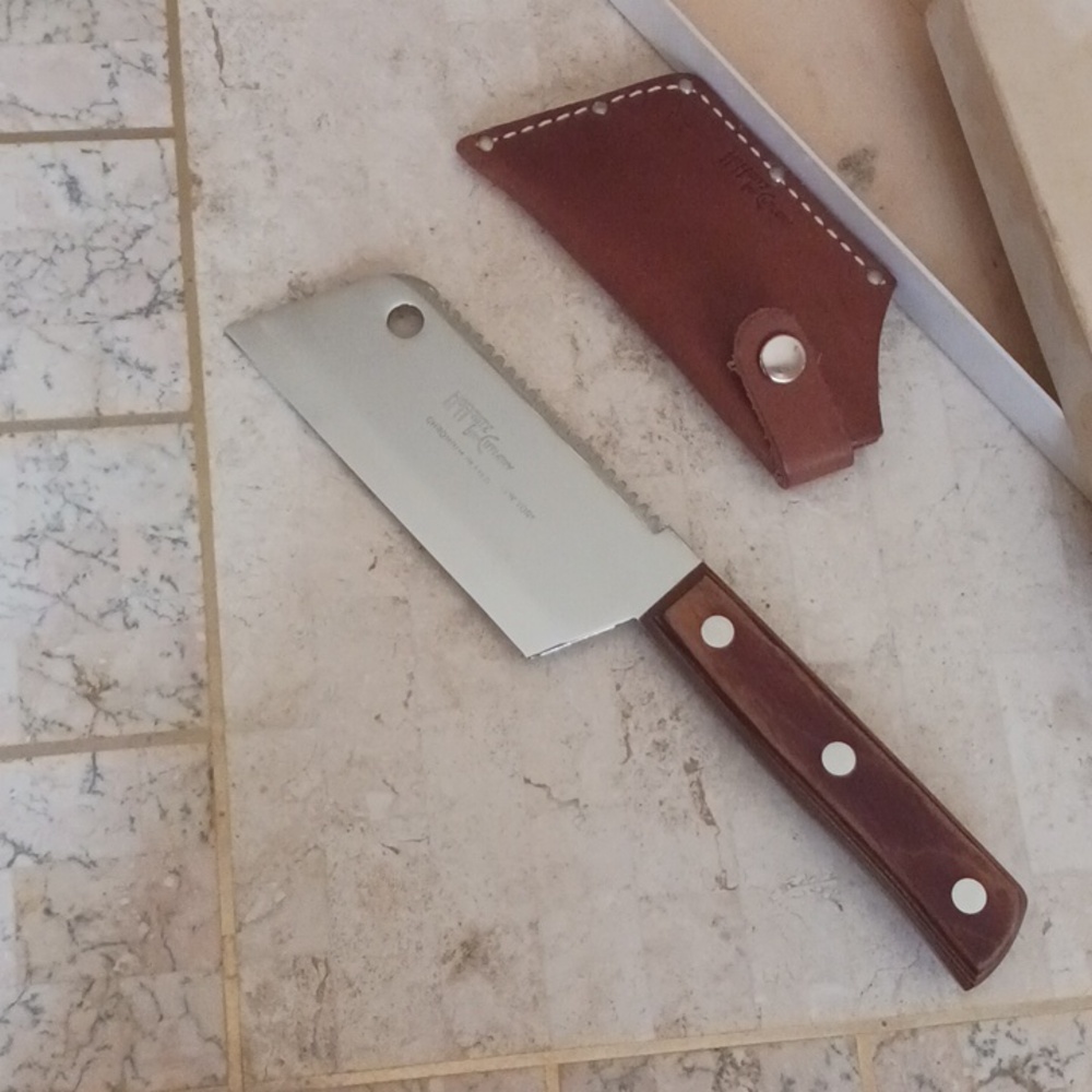 Vintage/collectable "Sawtooth Cleaver" By KA-BAR CUTLERS,New York, Read Below... - Picture 2 of 11